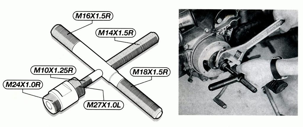 Vam điện tháo vô lăng từ