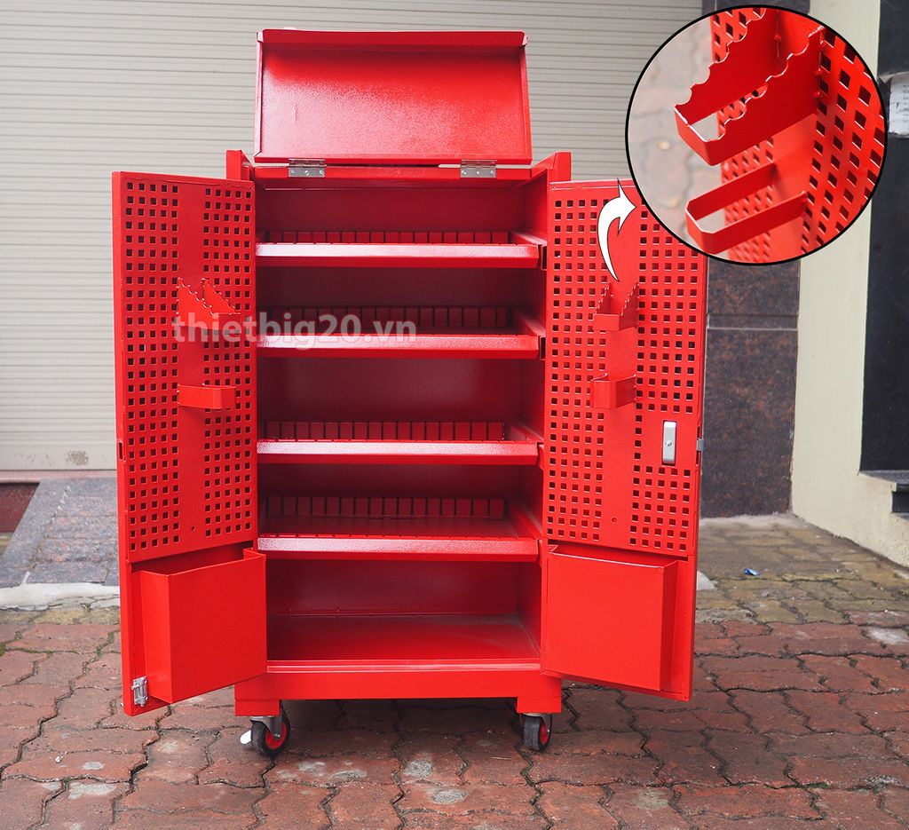 Tủ đồ nghề 5 ngăn 2 cánh thiết bi g20