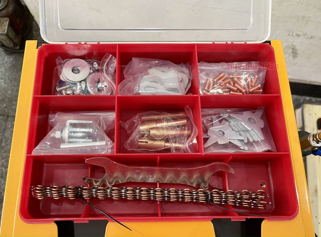 Phụ kiện máy hàn điện rút tôn Feiying