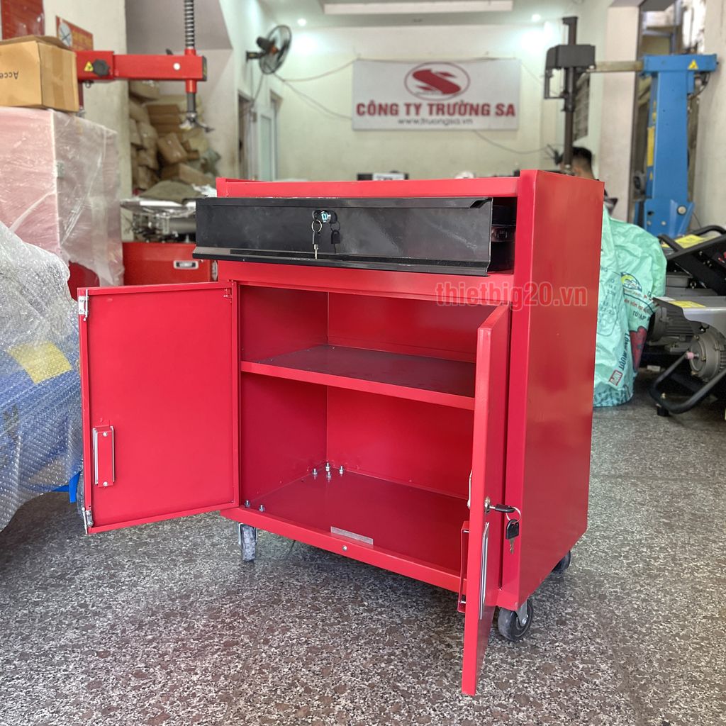 Tủ đồ nghề, dụng cụ 1 ngăn kéo, 2 cánh mở
